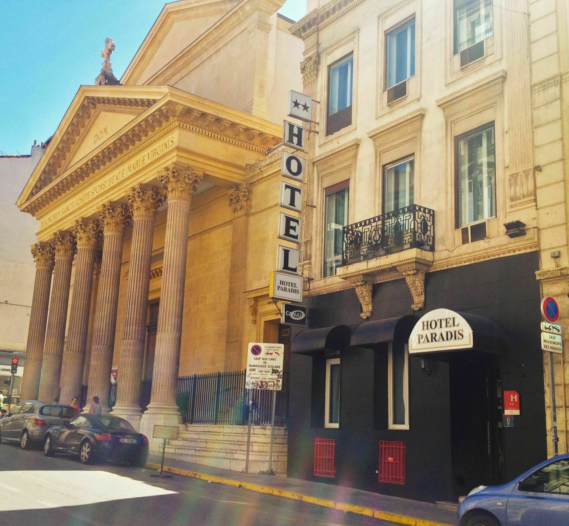 Hotel Paradis - Marseille Centre Prefecture Extérieur photo